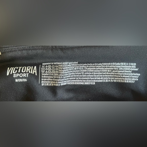 NWT VS black leggings - Picture 6 of 7